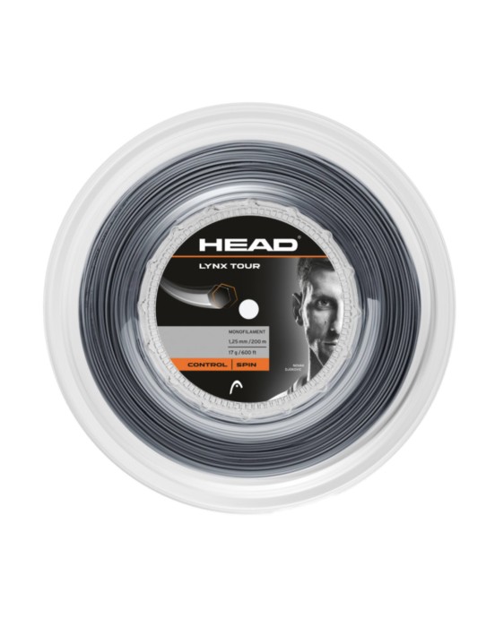 Corda Head Lynx Tour 1.25 mm matassa 200 metri | Universotennis.it