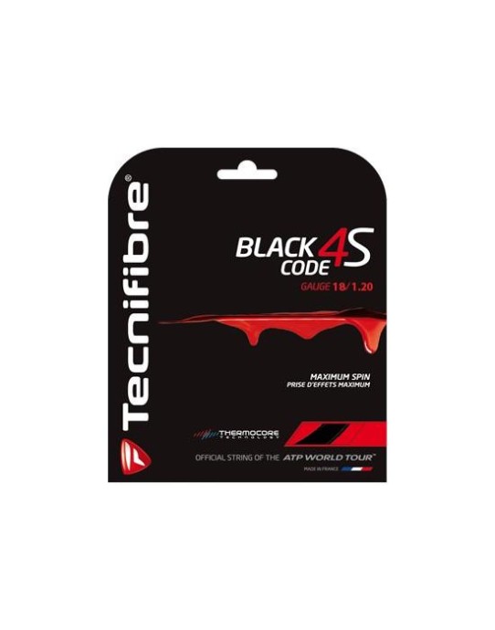 Corda Tecnifibre Black Code 4S 1.20 mm | Universotennis.it
