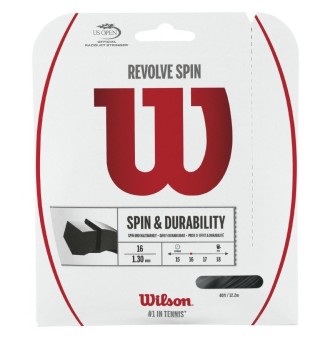 Corda Wilson Revolve Spin 1.30 mm | Universotennis.it