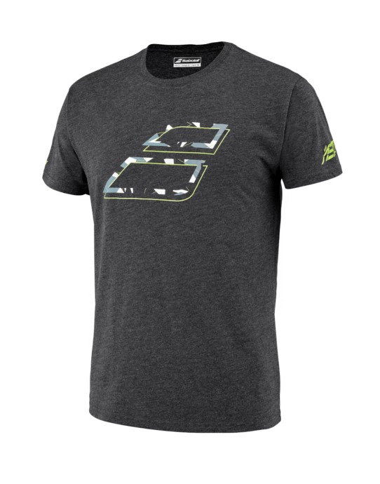Maglietta Babolat Aero Cotton Black