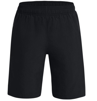 Pantaloncini Under Armour Woven Graphic Junior black lime | Universotennis.it