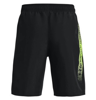 Pantaloncini Under Armour Woven Graphic Junior black lime | Universotennis.it 2