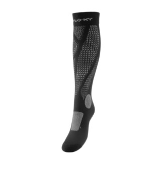 Calzini biomeccanici Floky RUN UP LONG BLACK