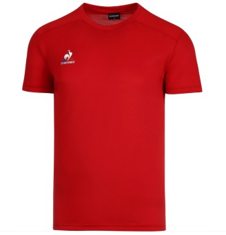 Maglietta Le Coq Sportif SS N°4 rossa