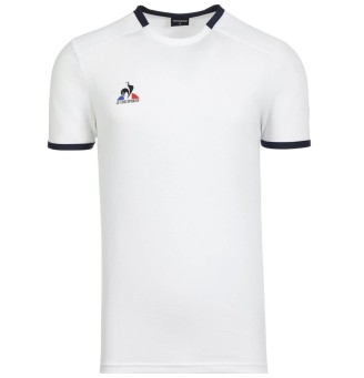 Maglietta Le Coq Sportif SS N°5 bianco