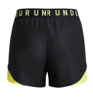 Pantaloncini Under Armour Play Up 3.0 Black Yellow 2