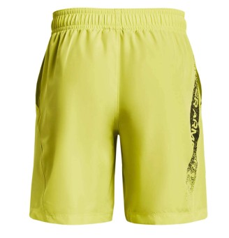 Pantaloncini Under Armour Woven Graphic Lime 2