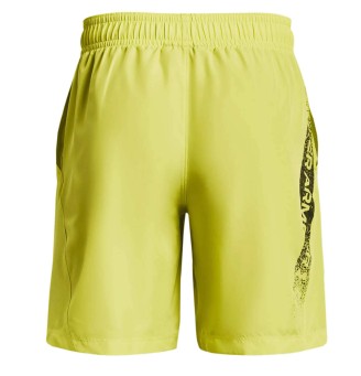 Pantaloncini Under Armour Woven Graphic Lime