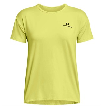 Maglietta Under Armour RUSH™ Energy Core Donna Yellow| Universotennis.it
