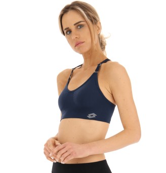 Reggiseno Lotto Run Fit Pad Blu