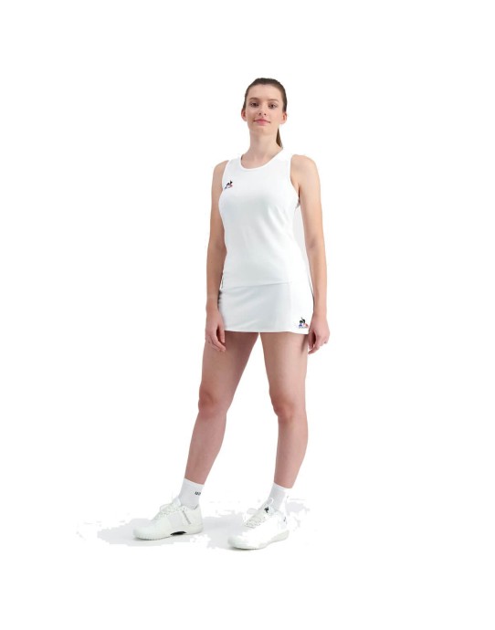 Canotta Le Coq Sportif SS N°5 bianca