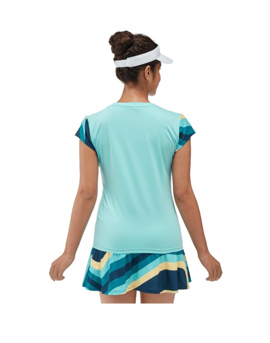 Maglietta Yonex Melbourne Ciano donna