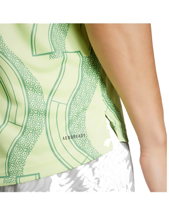 Maglietta Adidas Club Graphic Green