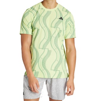 Maglietta Adidas Club Graphic Green