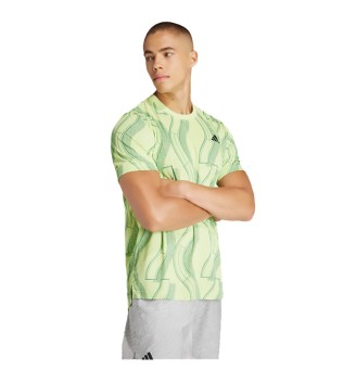 Maglietta Adidas Club Graphic Green