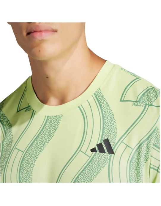 Maglietta Adidas Club Graphic Green