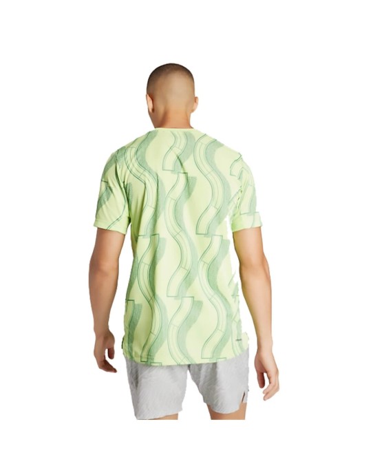 Maglietta Adidas Club Graphic Green