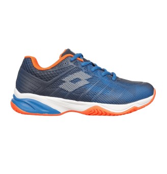 Scarpe Lotto Mirage 300 III ALR Junior Blu/Golden Poppy|Universotennis.it 2