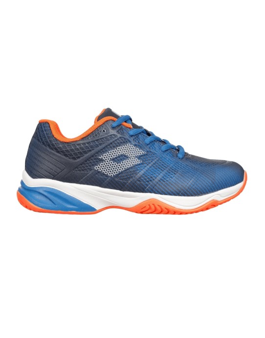 Scarpe Lotto Mirage 300 III ALR Junior Blu/Golden Poppy|Universotennis.it