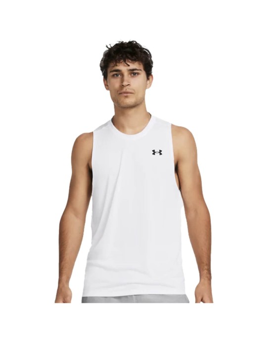 Canotta Under Armour Tech™ uomo white