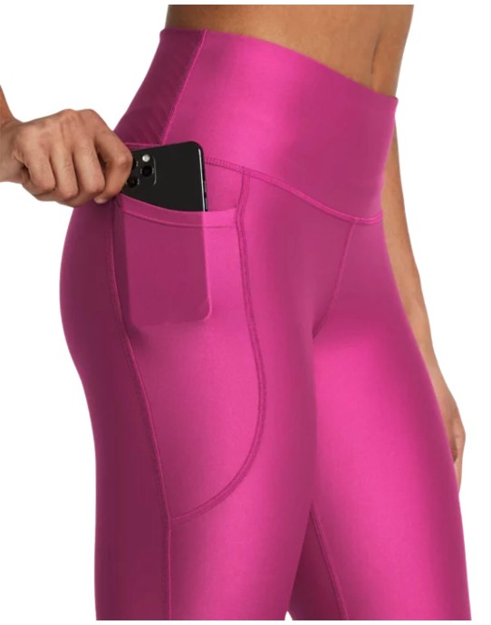 Leggings Capri Under Armour HeatGear® No-Slip Waistband Ankle Pink