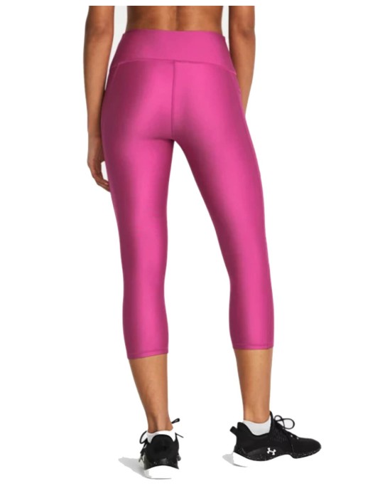 Leggings Capri Under Armour HeatGear® No-Slip Waistband Ankle Pink