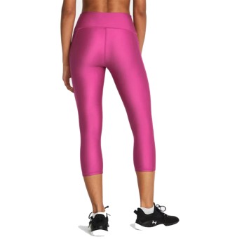 Leggings Capri Under Armour HeatGear® No-Slip Waistband Ankle Pink
