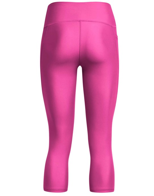 Leggings Capri Under Armour HeatGear® No-Slip Waistband Ankle Pink