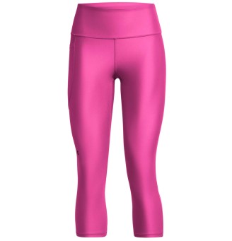 Leggings Capri Under Armour HeatGear® No-Slip Waistband Ankle Pink