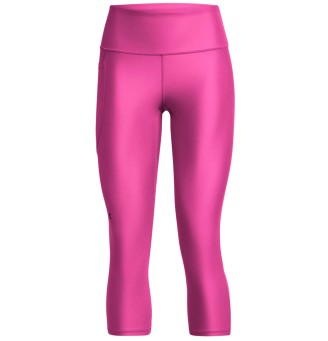 Leggings Capri Under Armour HeatGear® No-Slip Waistband Ankle Pink