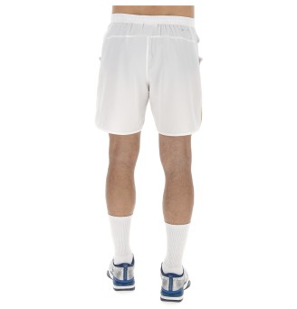 Pantaloncini Lotto Tech II D1 7" White 2