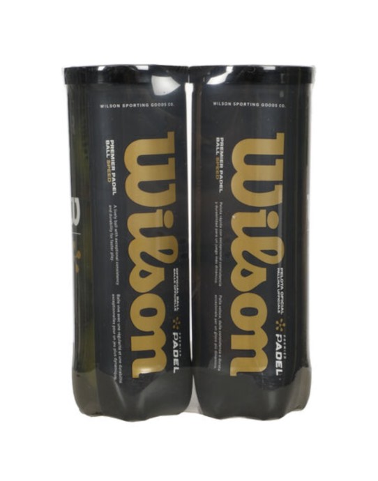 Palline Padel Wilson Premier Speed X3 Bi Pack 2 Tubi