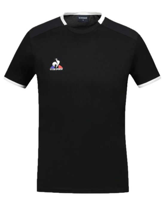 Maglietta Le Coq Sportif SS N°5 nero