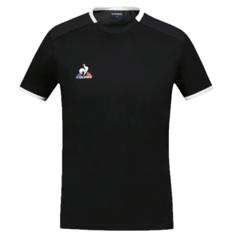 Maglietta Le Coq Sportif SS N°5 nero