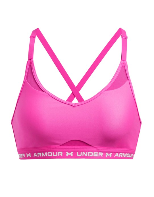 Reggiseno sportivo Under Armour Crossback Low Rebel Pink| Universotennis.it