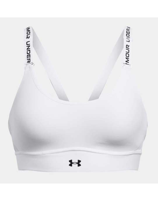 Reggiseno Under Armour Infinity Mid White