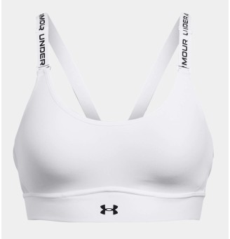 Reggiseno Under Armour Infinity Mid White