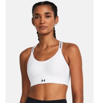 Reggiseno Under Armour Infinity Mid White