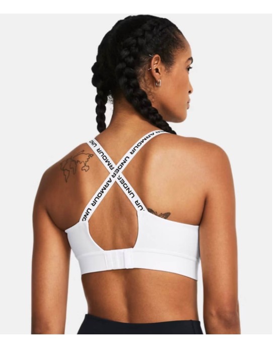 Reggiseno Under Armour Infinity Mid White