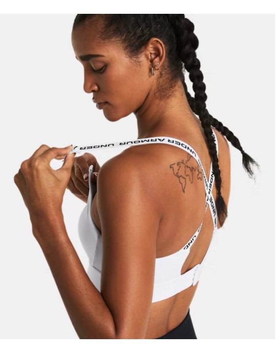 Reggiseno Under Armour Infinity Mid White