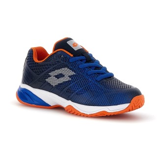 Scarpe Lotto Mirage 300 III ALR Junior Blu/Golden Poppy|Universotennis.it