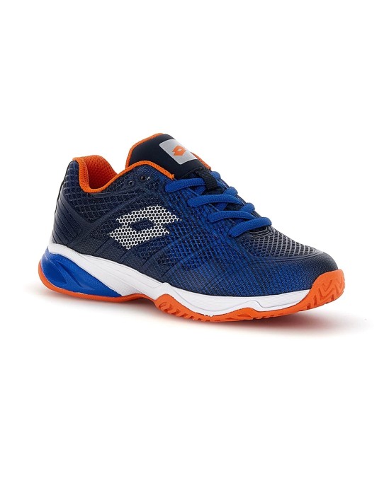 Scarpe Lotto Mirage 300 III ALR Junior Blu/Golden Poppy|Universotennis.it