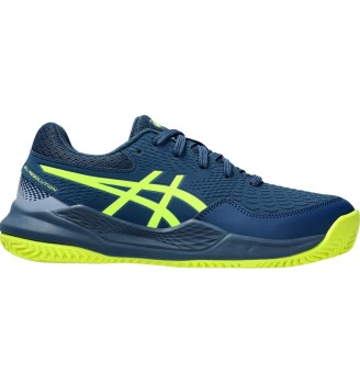 Scarpe Asics Junior Gel Resolution 9 GS Clay Blu