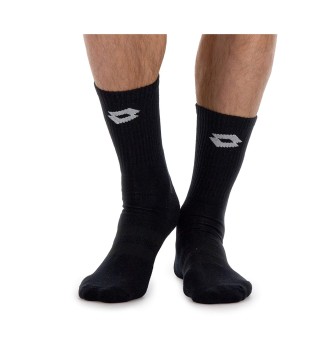 Calzini Lotto Tennis Sock III Nero 2