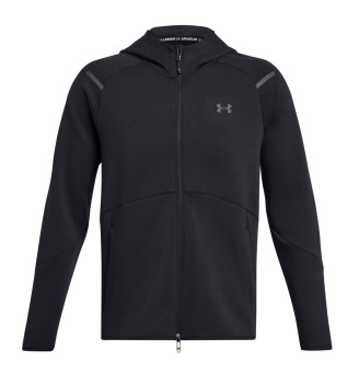 Felpa Under Armour Unstoppable Fleece® Full Zip black| Universotennis.it