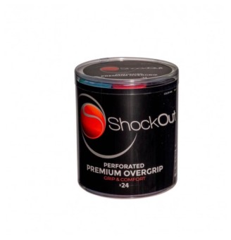 Overgrip ShockOut Perforati Colorati x24