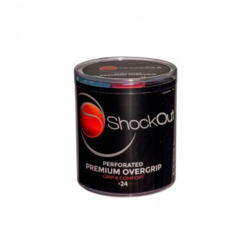 Overgrip ShockOut Perforati Colorati x24