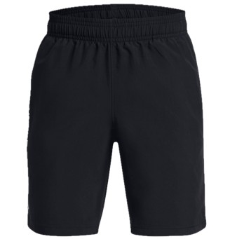 Pantaloncini Under Armour Woven Wdmk Junior Black
