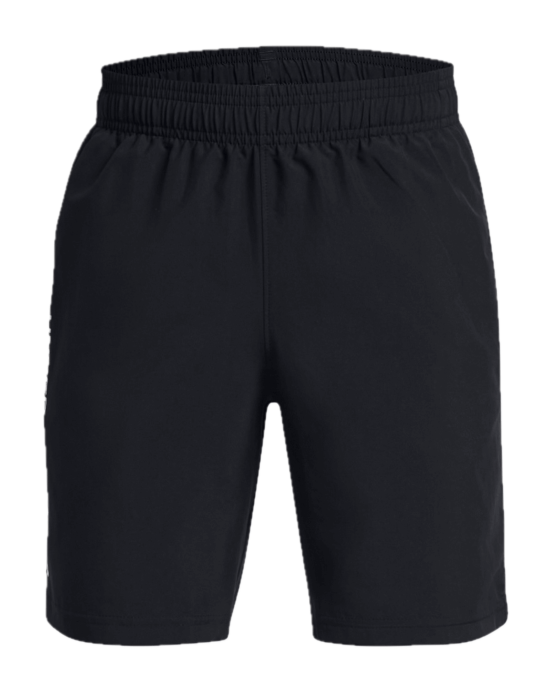 Pantaloncini Under Armour Woven Wdmk Junior Black