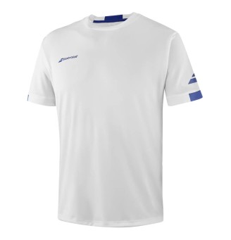 Maglietta Babolat Play Crew Neck Bimbo bianco| Universotennis.it